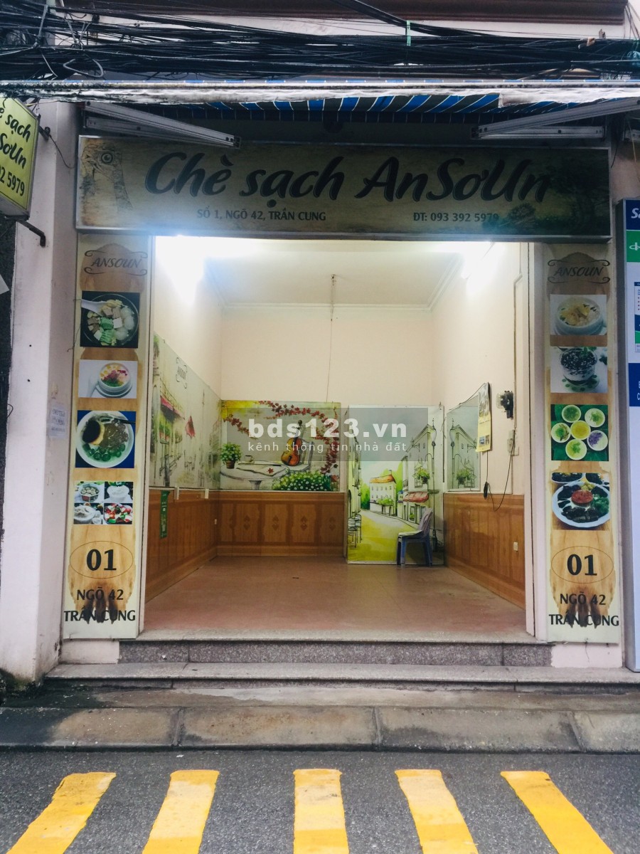 Cho thuê căn hàng mặt phố ngõ to phố Trần Cung, tiện ích nội khu đủ, giá tốt, pháp lý chính chủ