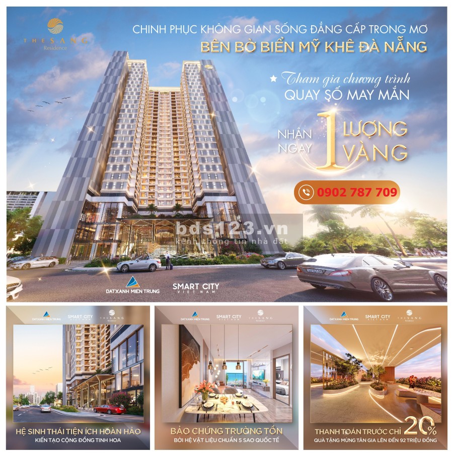 SỖ HỮU CĂN HỘ CHUẨN 5* VEN BÃI BIỂN MỸ KHÊ - ĐÀ NẴNG VỚI NHIỀU ƯU ĐÃI HẤP DẪN