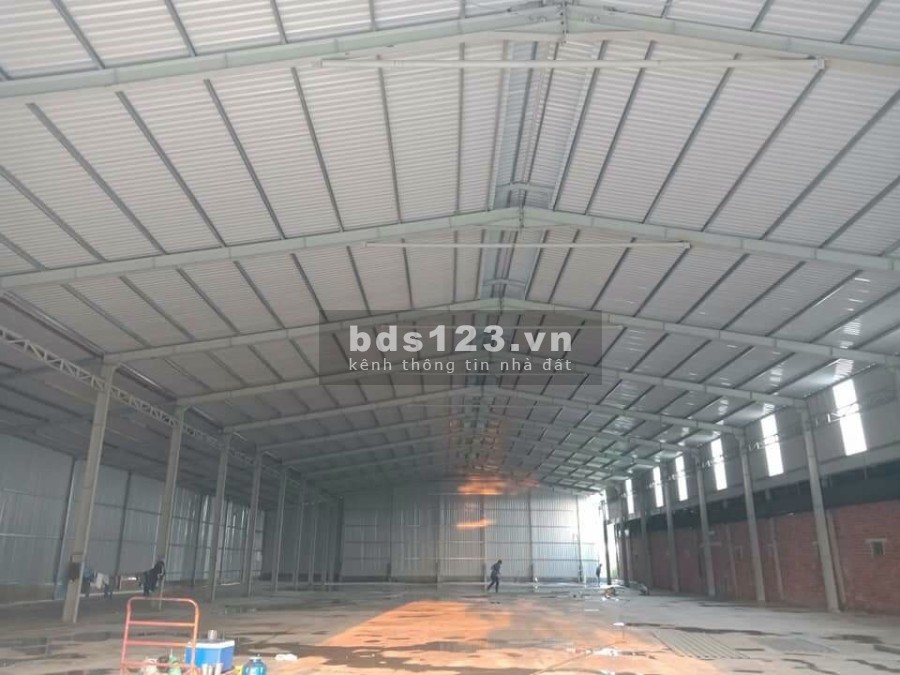 Cho thuê xưởng đã xây dựng hoàn thiện giá cho thuê 40 triệu/tháng, lh 0913277373