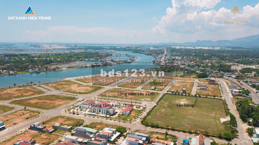 Cần bán lô đất view sông trường Giang cực đẹp tại dự án đất nền trung tâm hành chính Tam Anh