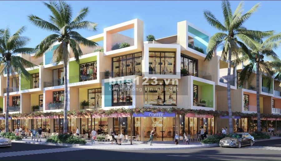 Shophouse ven biển 2 mặt tiền đầu tư đón đầu đầy tiềm năng