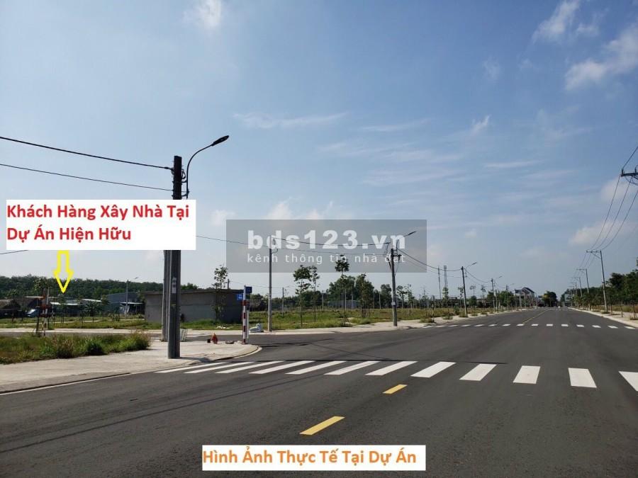 Đất nền sổ sẵn 80m2 thổ cư 100% ngay trung tâm hành chính,…