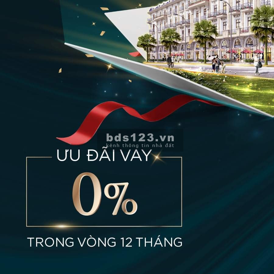 Chỉ 1 tỷ3 sở hữu ngay căn shophouse mang đẳng cấp quốc tế. 2-3 mặt tiền lh 0916756988
