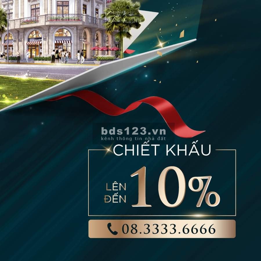 Chỉ 1 tỷ3 sở hữu ngay căn shophouse mang đẳng cấp quốc tế. 2-3 mặt tiền lh 0916756988