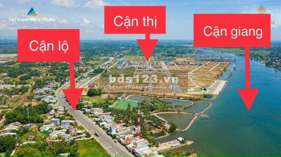 Cần bán lô đất view sông trường Giang cực đẹp tại dự án đất nền trung tâm hành chính Tam Anh