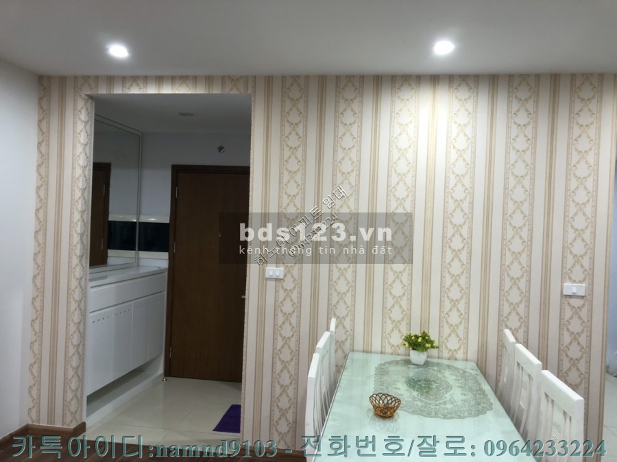 cho thuê căn 3N full nội thất cực nét chung cư Goldmark city