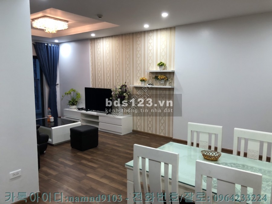 cho thuê căn 3N full nội thất cực nét chung cư Goldmark city