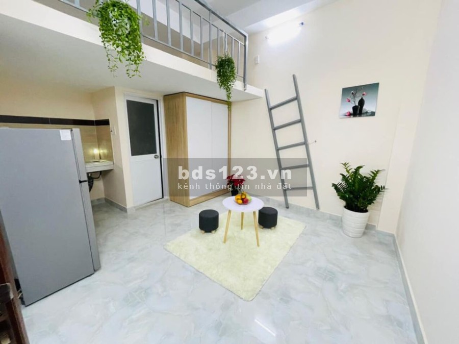 Cho thuê phòng gác lửng đẹp đầy đủ nội thất tiện ích đầy đủ, giá tốt, khu an ninh