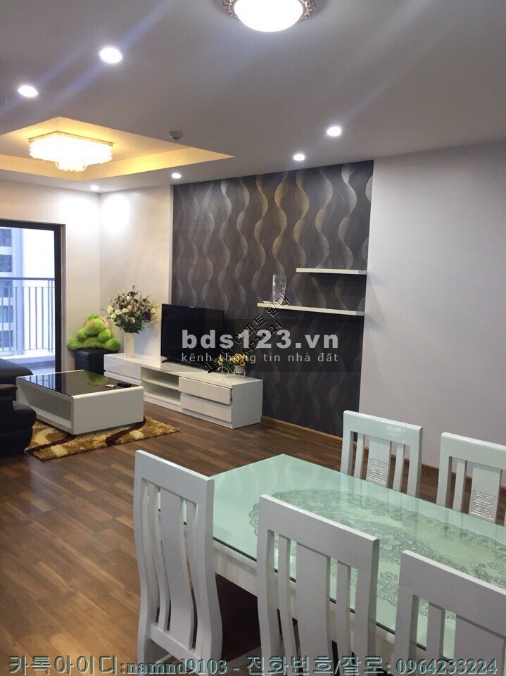 cho thuê căn 3N full nội thất cực nét chung cư Goldmark city