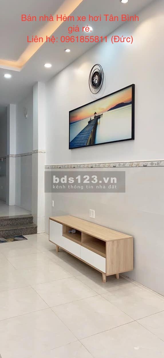 Bán nhà nguyên căn đẹp Quận Tân Bình hẻm xe hơi diện tích gần 90m2, giá bán 7.3 tỷ
