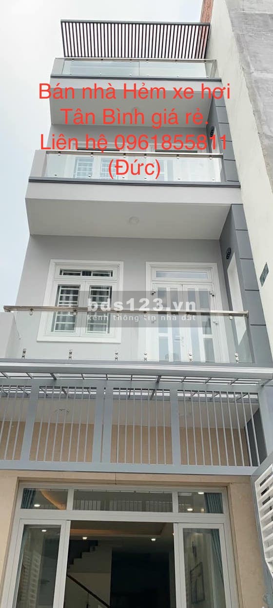 Bán nhà nguyên căn đẹp Quận Tân Bình hẻm xe hơi diện tích gần 90m2, giá bán 7.3 tỷ
