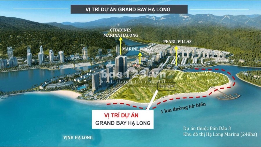 Cần bán biệt thự Grand Bay Villas giá chủ đầu tư sinh lời cao, kiến trúc đẹp, hạ tầng đồng bộ