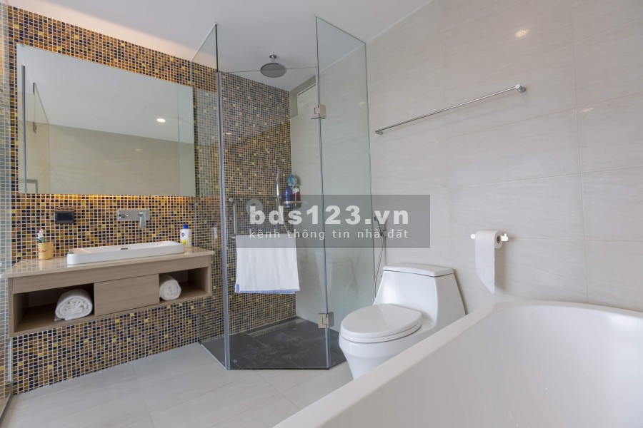 Hot, cho thuê căn hộ dịch vụ cao cấp cách Quận 1 chỉ 10ph, có hồ bơi và sauna