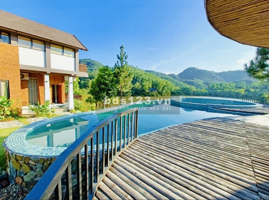 Biệt thự Nghỉ dưỡng, view trực diện hồ, sổ đỏ từng lô, full thổ cư, giá ngoại giao