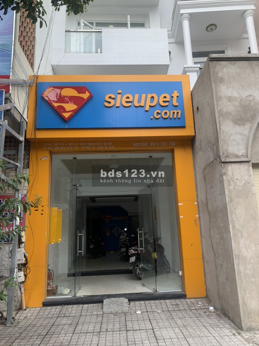 Cho thuê Office hay phòng có nội thất cơ bản mặt tiền 696 Điện Biên Phủ P10 Quận 10
