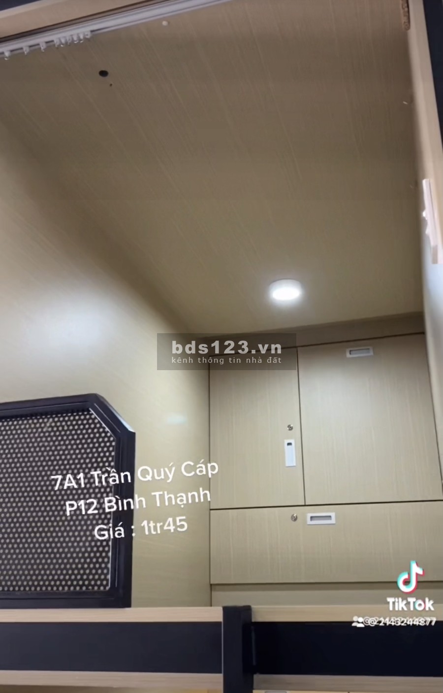 Chính chủ cho thuê kí túc xá 7A1 Trần Quý Cáp p12 Bình Thạnh phòng mới xây, tiện ích đủ