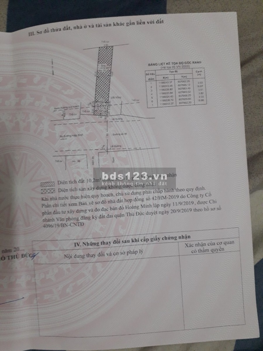 Bán nhà mặt tiền đường 38 Hiệp Bình Chánh sổ sẵn chính chủ bàn giao ngay, giá đầu tư