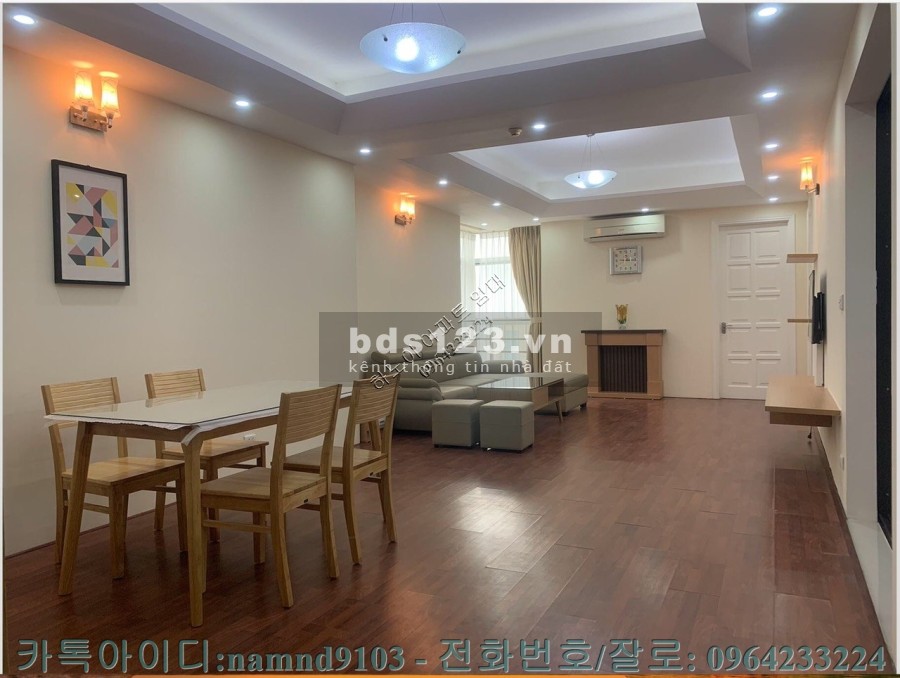 cho thuê căn 3N full diện tích rộng giá tốt chung cư E1 Ciputra