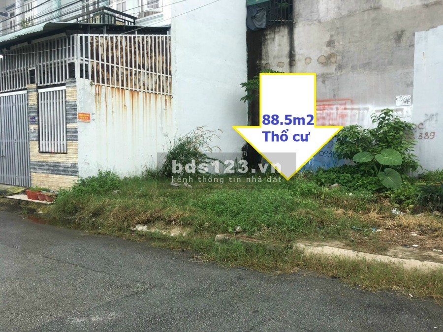 Cần bán lô đất lô gốc diện tích 89m2 (7x13m) giá bán chỉ 3…