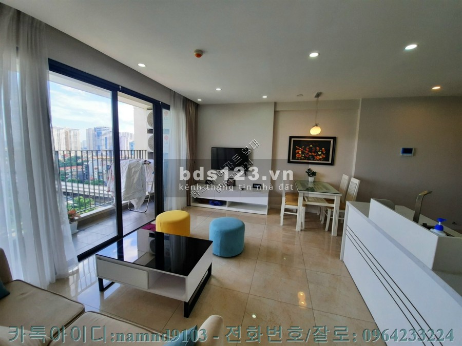 Cho thuê căn 3N full nội thất cao cấp chung cư Vinhomes Dcapitale diện tích 93m2