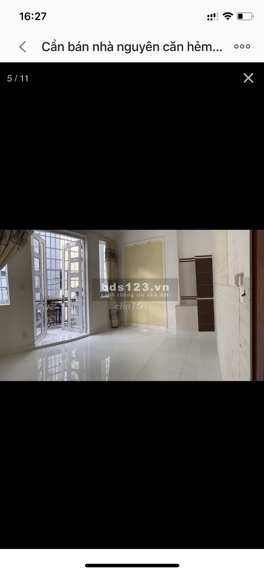 Cần bán gấp nhà hẻm 275 Âu Cơ, P5, Quận 11, A Thức 0906349379 có sân thượng
