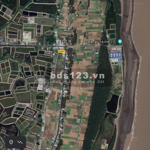 Đất du lịch Ba Động, Điện gió, Thiền viện trúc lâm Trà Vinh liên hệ xem đất 0795431777