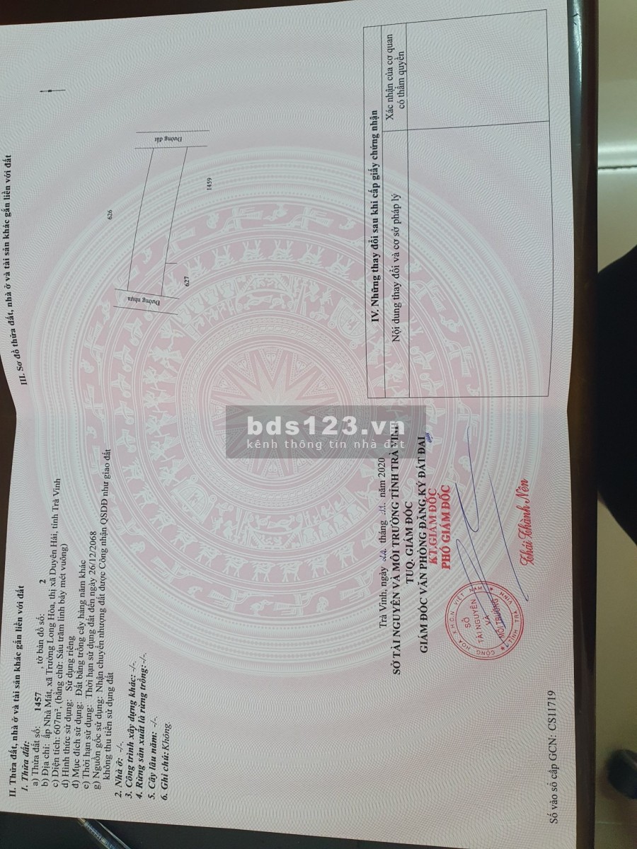 Đất du lịch Ba Động, Điện gió, Thiền viện trúc lâm Trà Vinh liên hệ xem đất 0795431777
