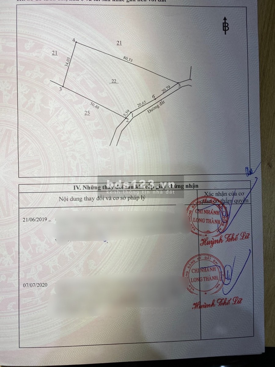Giá Rẽ, Đất Sào Đường Trãi Nhựa vị trí tiềm năng gần ngay trục đường dẫn 45m kết nối thẳng sân bay