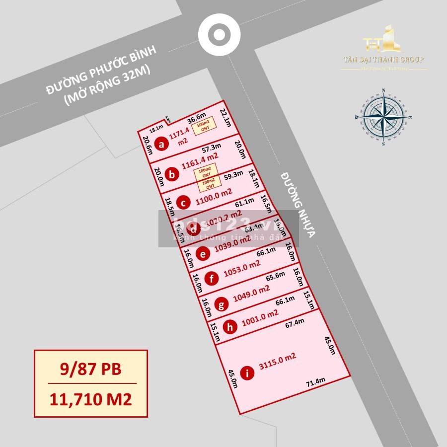 Đất vườn biệt thự có thổ cư sẵn, giá 1.5 triệu/m2- 3.5 triệu/m2 vị trí đẹp, pháp lý an toàn