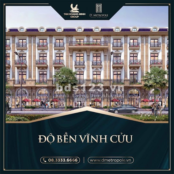 Mở bán shophouse 2 mặt tiền mang đẳng cấp quốc tế,phong cách đến từ Italia chỉ với 1,3 tỷ.