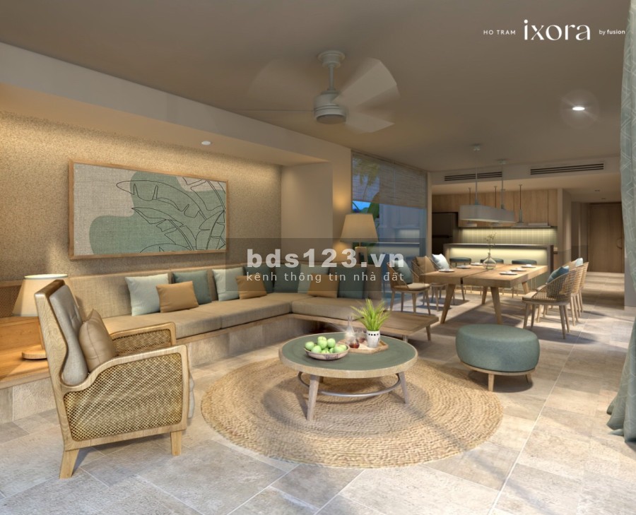 Bán biệt thự biển Ixora Hồ Tràm by Fusion giai đoạn 1 giá 18 tỷ, nhà sắp bàn giao