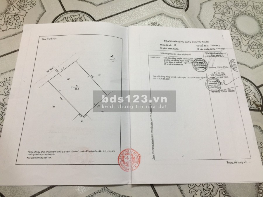 Bán nhà chính chủ đường Đồng Xoài Tân Bình diện tích sử dung 24m2 giá bán 2.35 tỷ