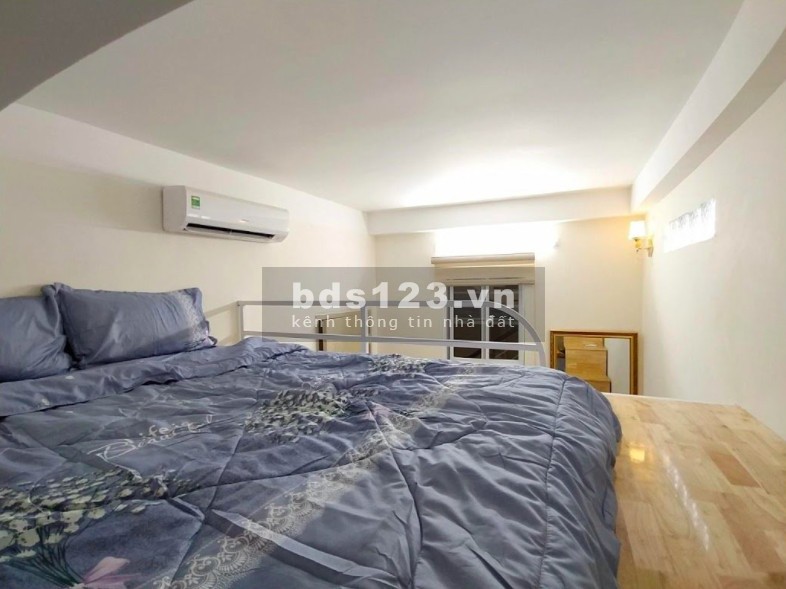 Phòng gác lửng cao full nội thất Quận Tân Bình giá cho thuê 4.5 triệu/tháng khu dân cư