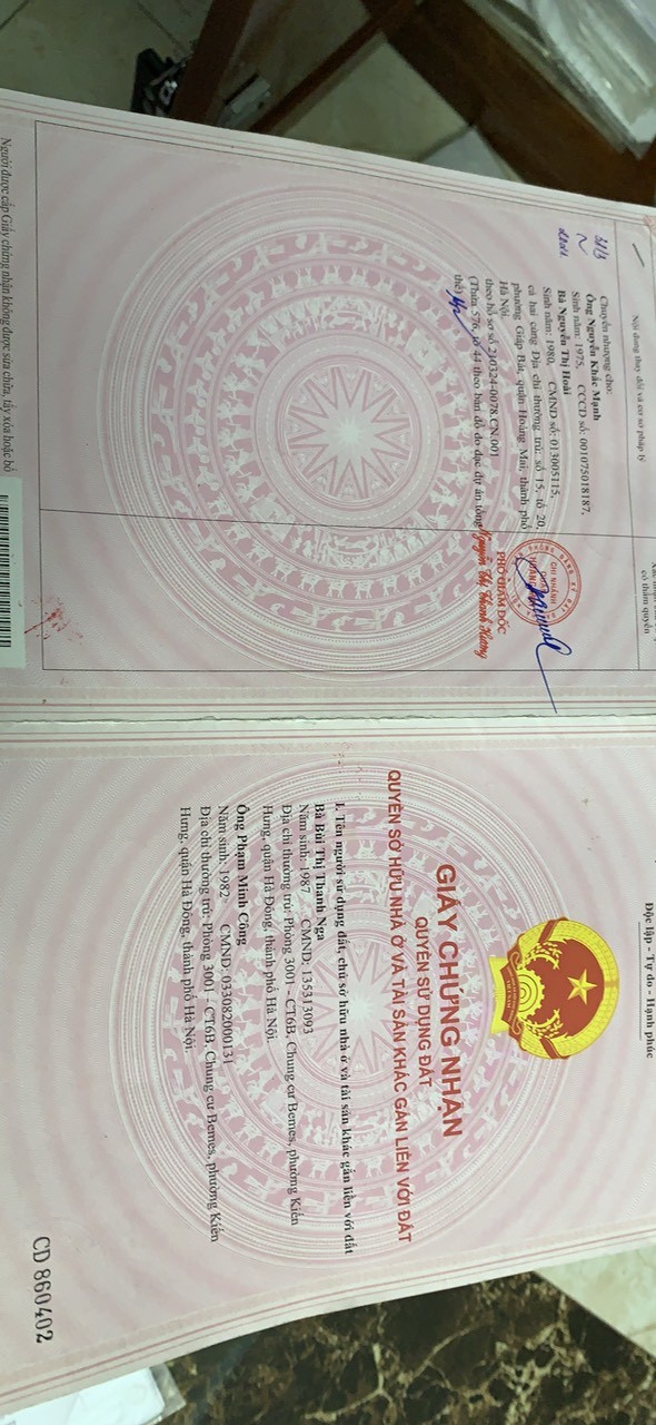 Chính chủ bán nhà tại 141/150/23 Giáp Nhị, Thịnh Liệt, Hoàng Mai, Hà Nội.