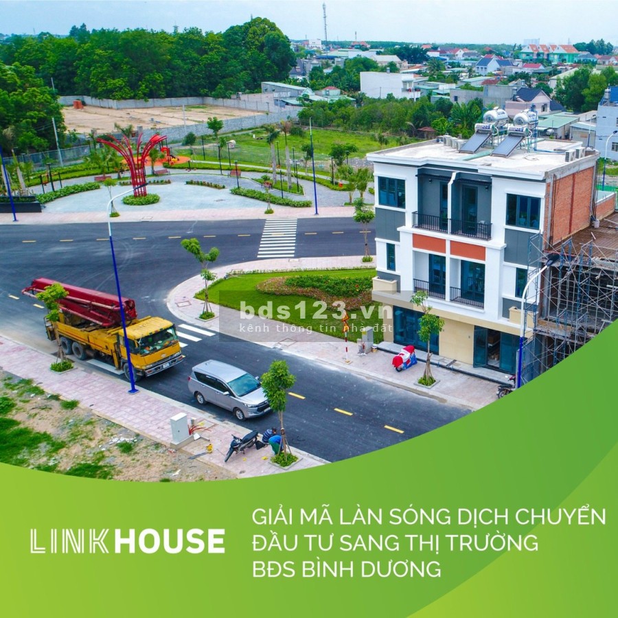 Bán nhà xây sẵn 1 trệt 2 lầu trung tâm Tp Thuận An, Thanh toán 280tr nhận nhà