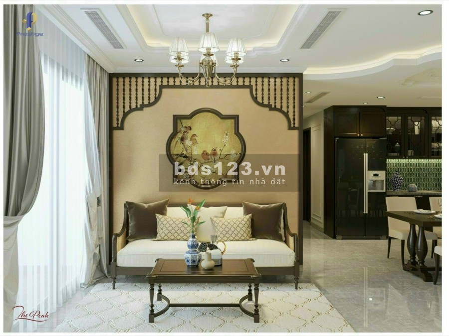 Bán căn hộ chính chủ chung cư Midtown 3 phòng ngủ, bàn giao đầy đủ nội thất, bao rộng