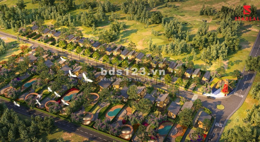 Đất nền biệt thự nghĩ dưỡng ngôi nhà bên lưng đồi Eden Hills, hạ tầng hoàn thiện, sổ sẵn