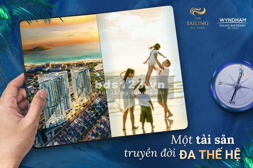 Cơ hội đầu tư sinh lời Căn hộ Quy Nhơn - The Sailing Quy Nhơn giá bán 39 triệu/m2