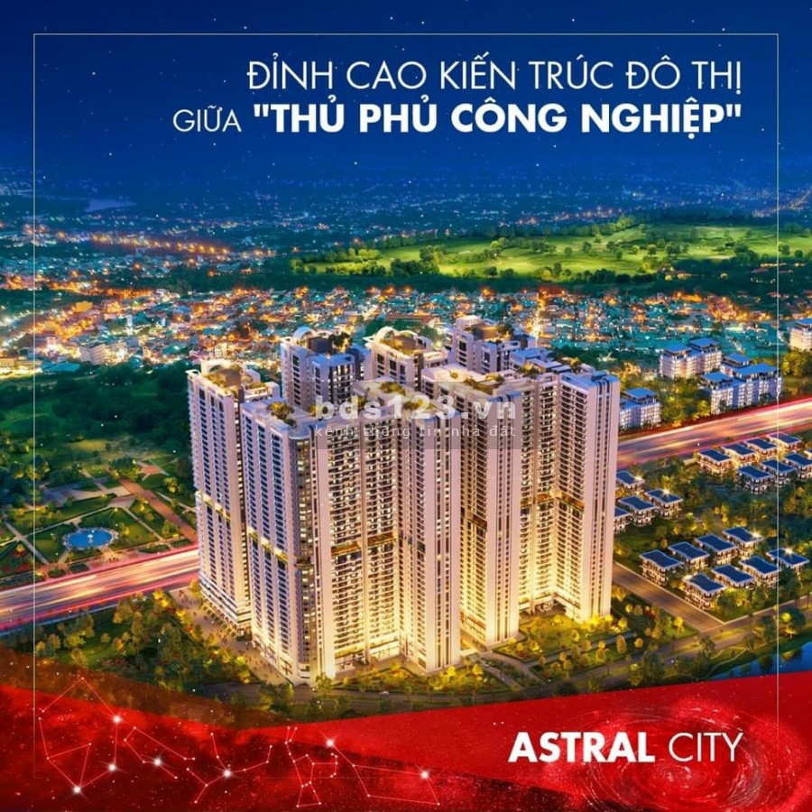 Bán căn hộ chung cư cao cấp Astral City, thành phố của những vì sao, liên hệ 0339856850