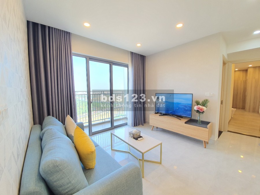 Bán nhanh căn 2PN Palm Heights, quận 2, DT 80m2 view ngoài, nội thất mới làm