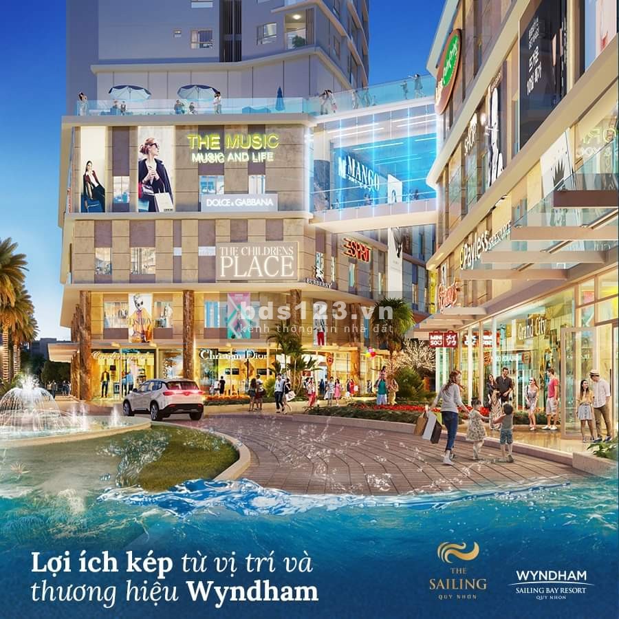 Cơ hội đầu tư sinh lời Căn hộ Quy Nhơn - The Sailing Quy Nhơn giá bán 39 triệu/m2