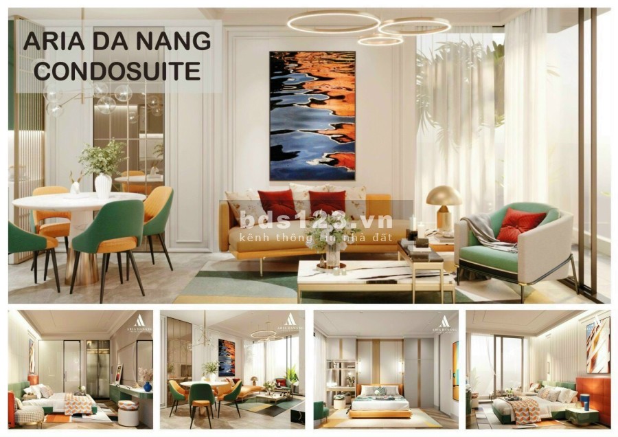 Nhận booking dự án Aria căn hộ & hotel, resort Đà Nẵng đẳng cấp 5 sao, tiện ích đầy đủ