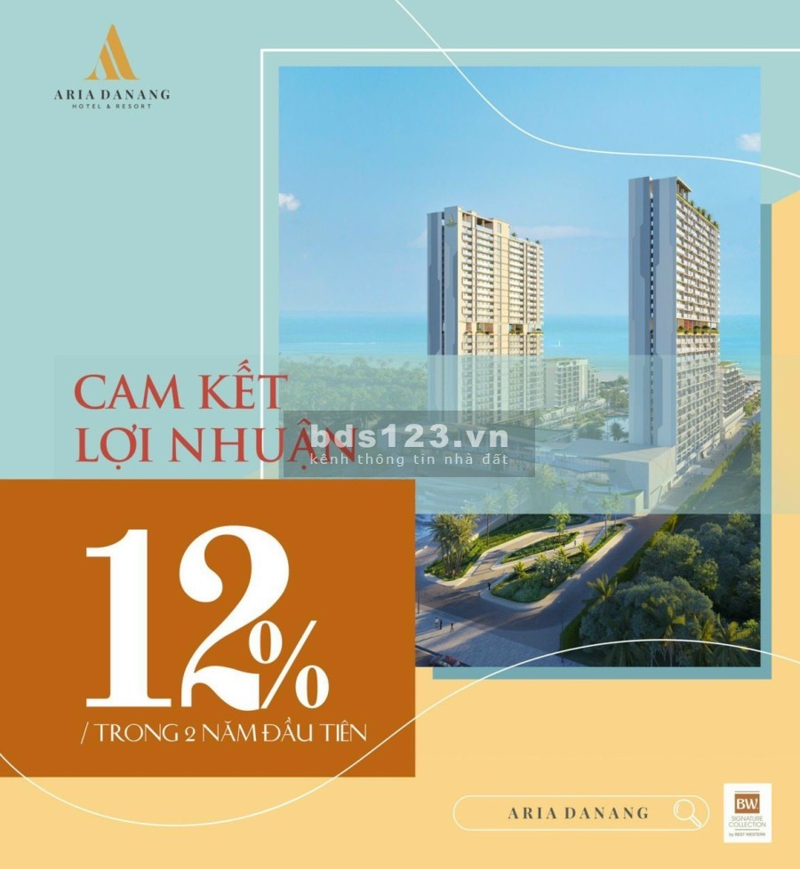 Nhận booking dự án Aria căn hộ & hotel, resort Đà Nẵng đẳng cấp 5 sao, tiện ích đầy đủ