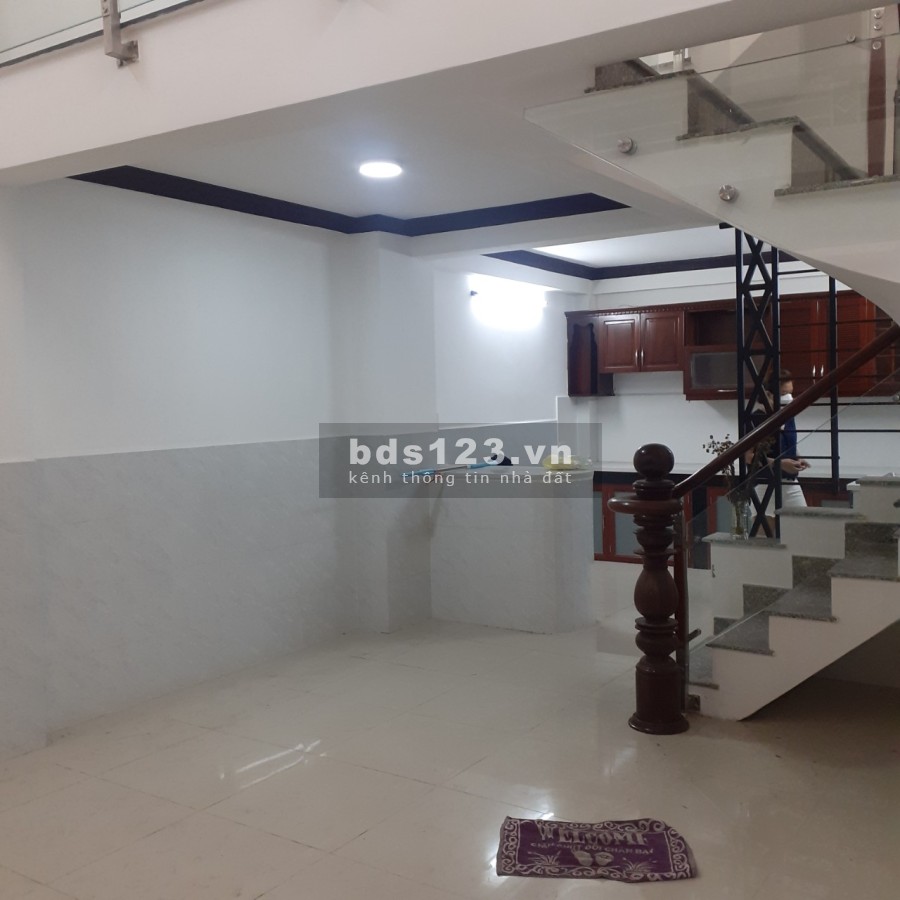 Hẻm Ô tô nhà 4 tầng 50m2 hẻm thông Nơ Trang Long với Chu Văn An giá bán nhanh 7.1 tỷ