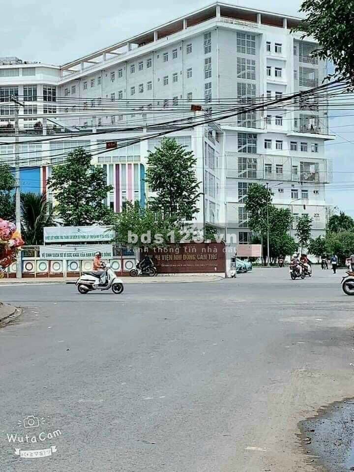 Đất mặt tiền, đường nguyễn văn cư, đối diện bệnh viện nhi, thích hợp kinh doanh, khách sạn