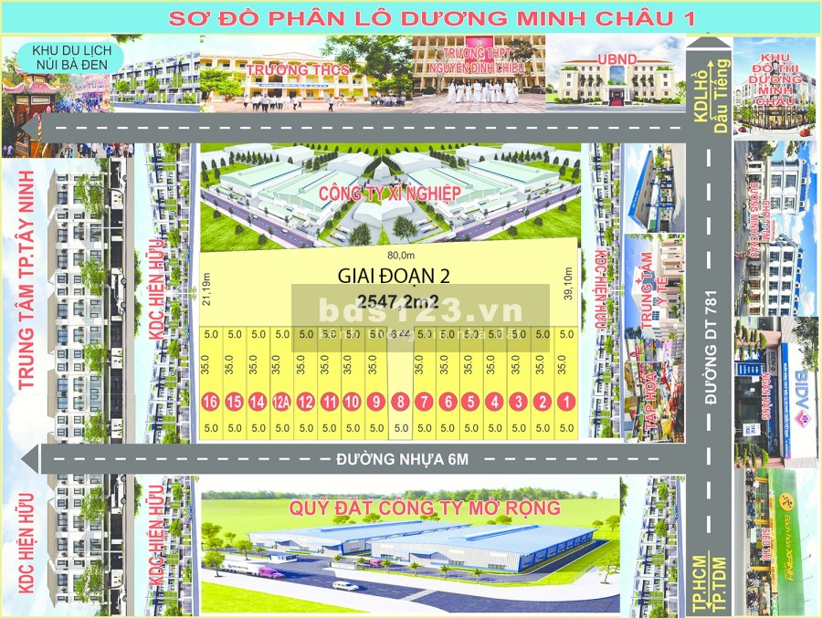 Mua đất Tây Ninh - Dương Minh Châu