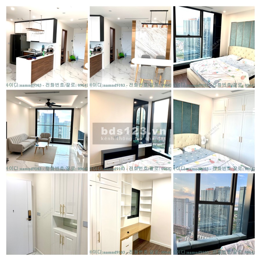 Chính chủ cần cho thuê căn 3N full nội thất cao cấp chung cư Sunshine city tầng cao