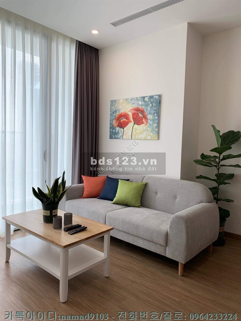cho thuê căn 2N full nội thất chung cư vinhomes Sky lake - Lh O964233224