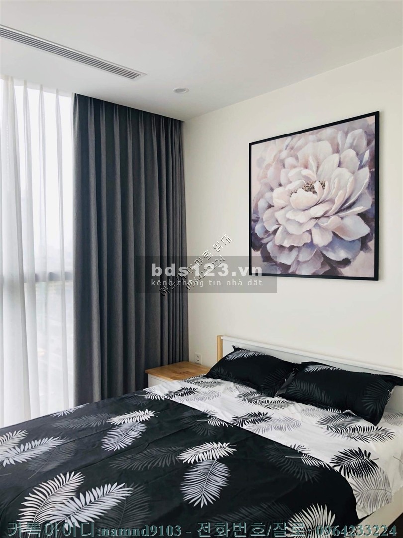 cho thuê căn 2N full nội thất chung cư vinhomes Sky lake - Lh O964233224