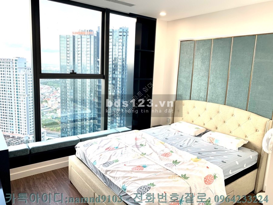 Chính chủ cần cho thuê căn 3N full nội thất cao cấp chung cư Sunshine city tầng cao